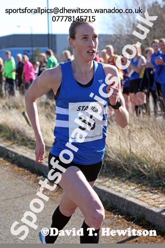 Senior womens Elswick Harriers Good Friday Road Relays. Photo: David T. Hewitson/Sports for All Pics